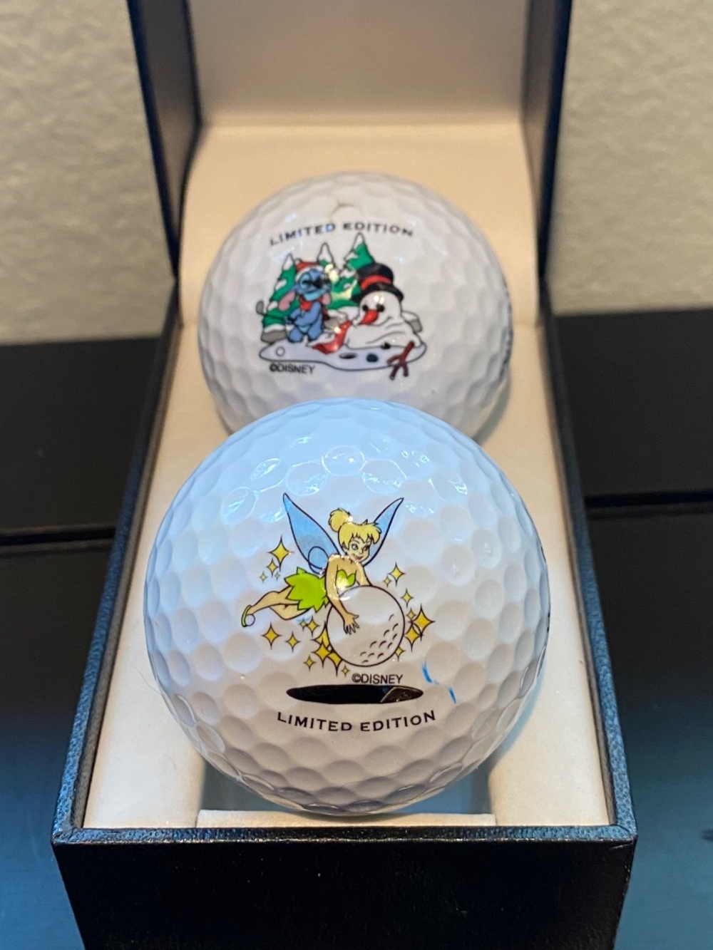 ⛳️Disney Limited Edition Golf Balls Fantasia Miniature Put put Stitch TinkerBell